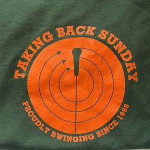 Taking Back Sunday tee.